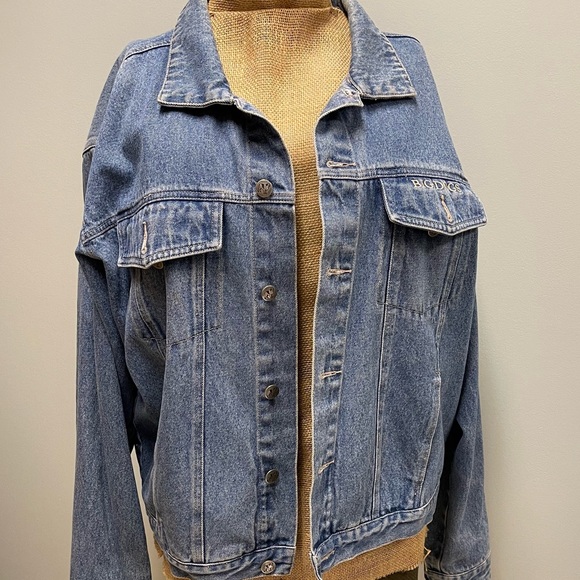 Big Dogs 2000 jean jacket size Large denim - Picture 3 of 11